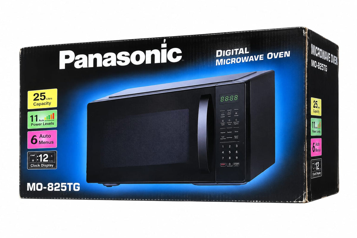 Panasonic MO-825TG 25L Digital Microwave Oven | 6 Auto Menus