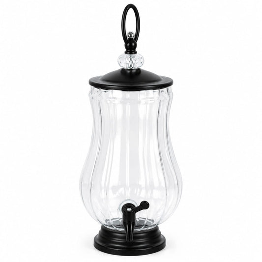 Glass Beverage Dispenser with Tap | Premium Drink Server
