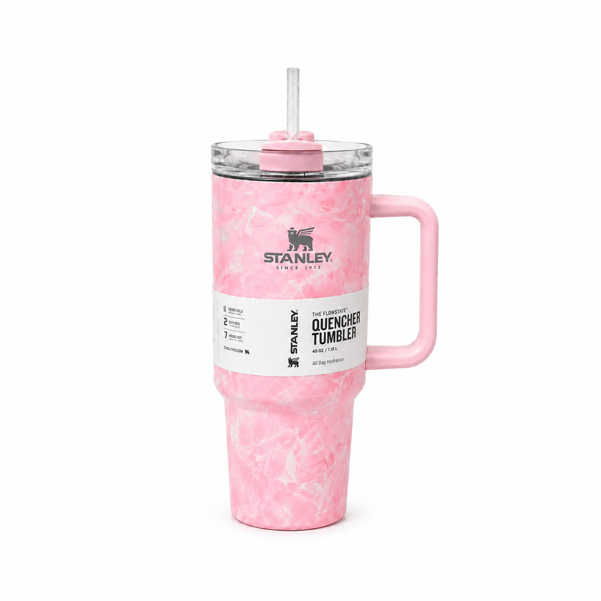 Stanley Quencher 40 oz Tumbler with Handle & Straw