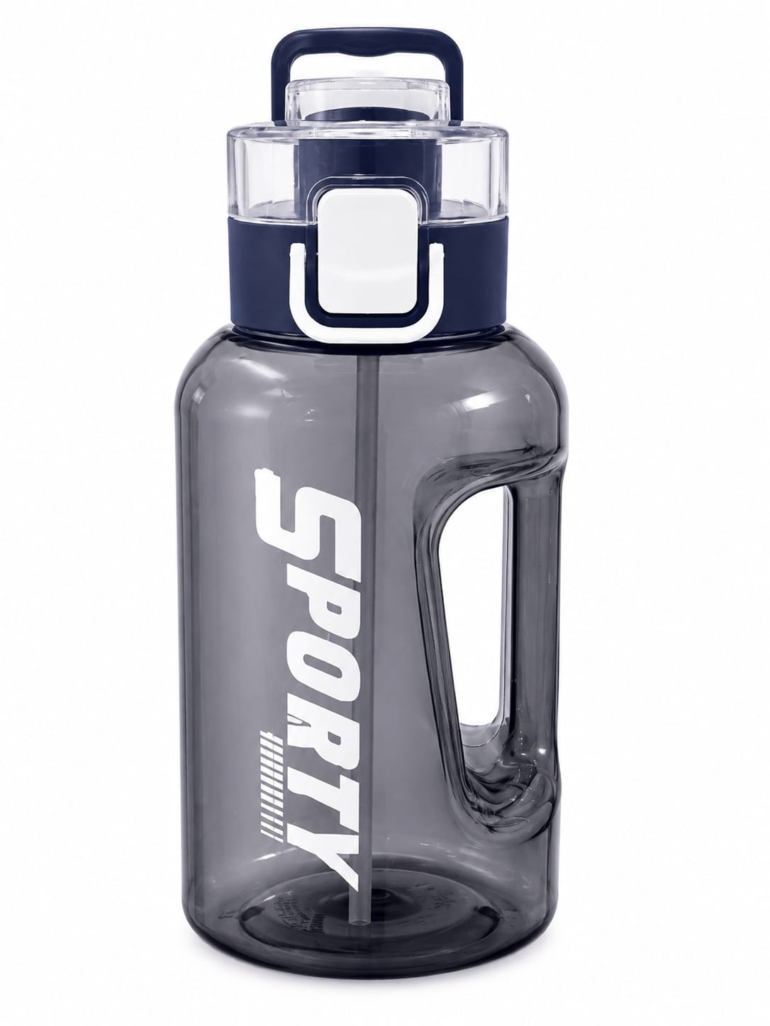 Sports Water Bottle with Leak-Proof Lid & Carry Handle