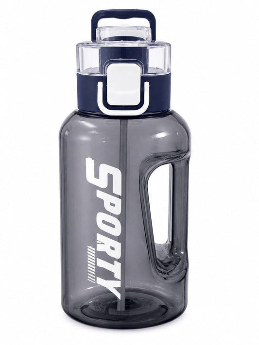 Sports Water Bottle with Leak-Proof Lid & Carry Handle
