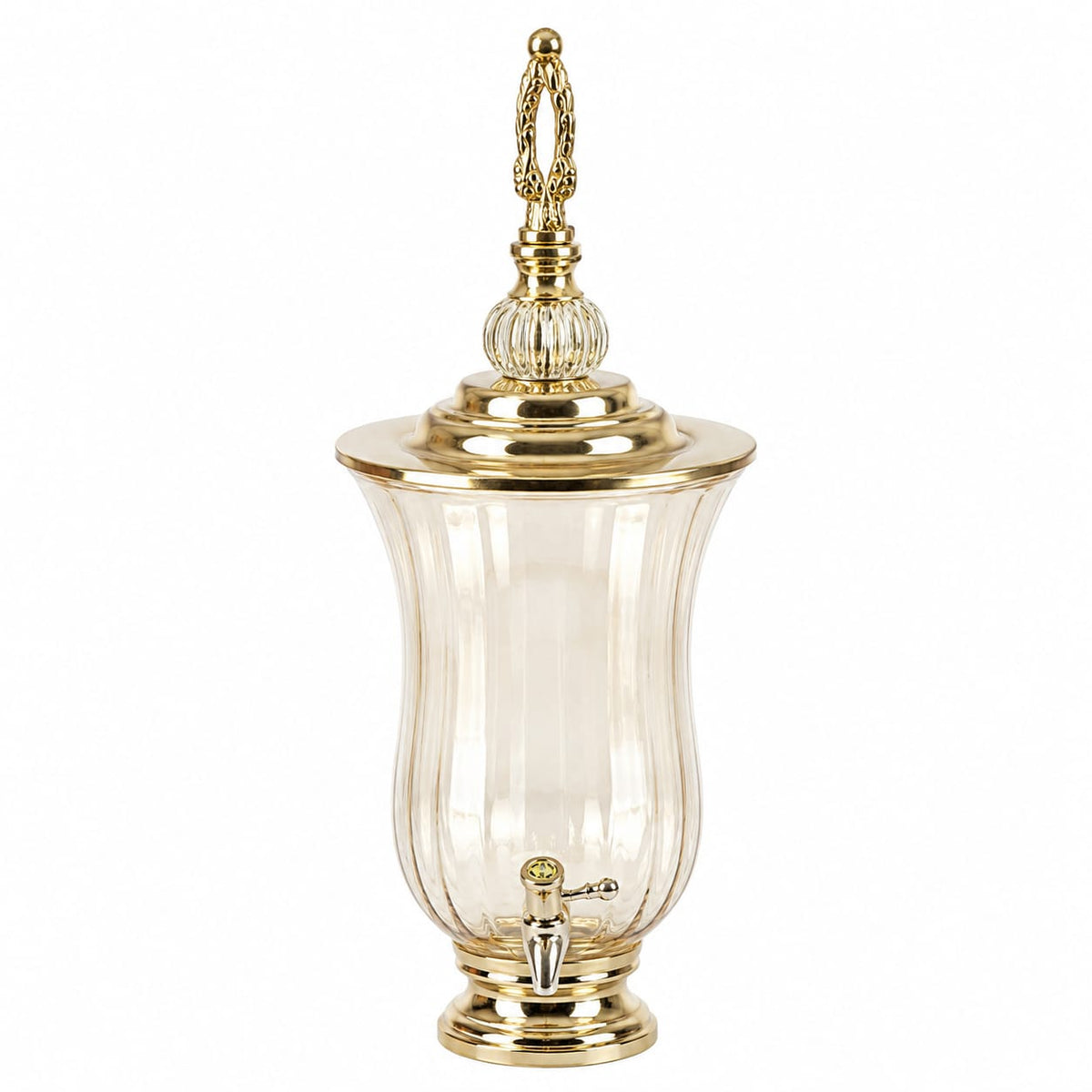 Glass Beverage Dispenser with Tap | Premium Drink Server