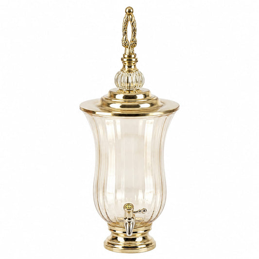 Glass Beverage Dispenser with Tap | Premium Drink Server