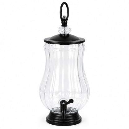 Glass Beverage Dispenser with Tap | Premium Drink Server
